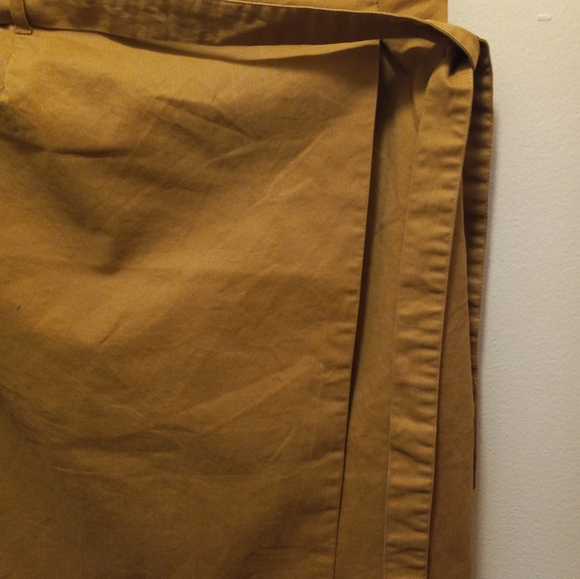 Banana Republic Khaki Wrapped Skirt - Picture 2 of 5